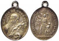 MEDAGLIE RELIGIOSE. Francia. Sec. XIX. Medaglia con San Luigi Gonzaga Ag (1,94 g). qFDC