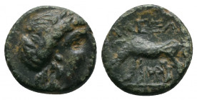 Uncertain greek coin. AE 2,52gr