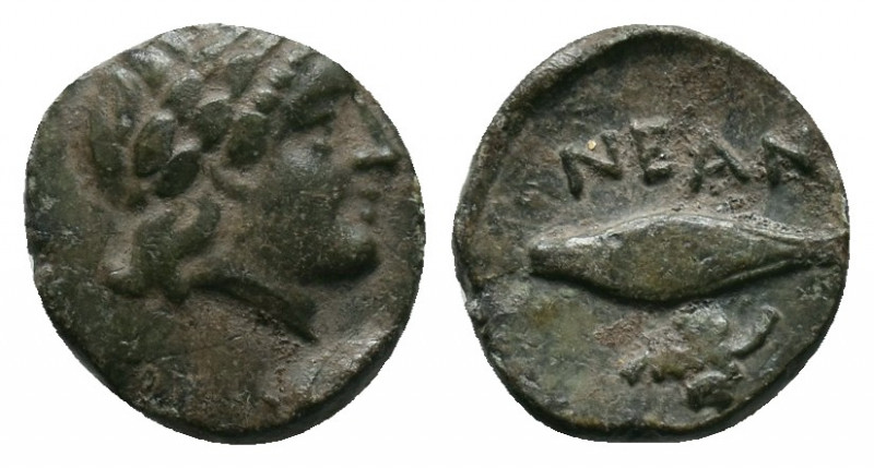 Troa, Neandria. Ca. 400-300 BC. AE 0,85gr