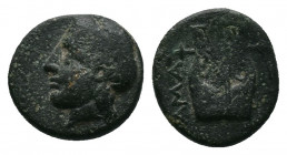 TROAS. Hamaxitos. (Circa 400-310 BC). AE 1,27gr
