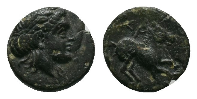 Troas, Gargara. Ca. 400-284 B.C. AE 0,67gr