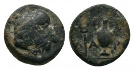 TROAS. Larissa-Ptolemais. Ae (Circa 4th century BC). AE 1,01gr