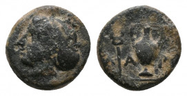 TROAS. Larissa-Ptolemais. Ae (Circa 4th century BC).  1,37gr