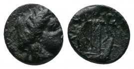 TROAS. Hamaxitos. Ae (Circa 350-310 BC). AE 1,46gr