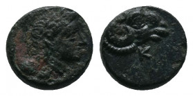 Troas, Kebren ca. 400-300 BC AE 1,06gr
