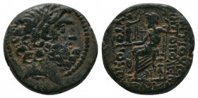 Syria, Seleucis and Pieria. Antiochia ad Orontem. 1st century B.C. AE tetrachalkon 7,89gr