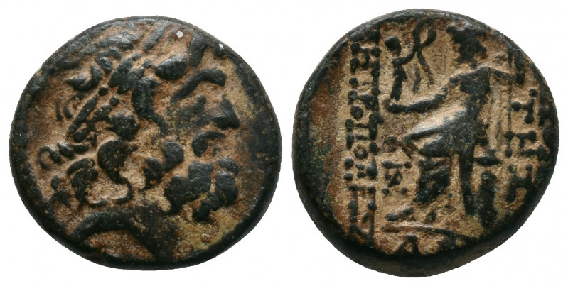 Syria, Seleucis and Pieria. Antiochia ad Orontem. 1st century B.C. Æ tetrachalko...