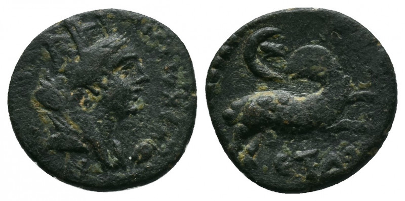 SYRIA. Seleucis and Pieria. Antioch. Pseudo-autonomous. Ae 2,22gr