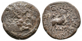 Syria, Seleukis and Pieria. Antiochia ad Orontem. 11-17AD. AE 6,76gr