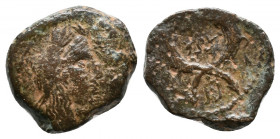NABATAEA. Aretas IV. 9 BC-AD 40. Æ 3,33gr