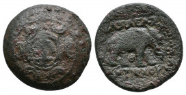 SELEUKID KINGS OF SYRIA. Antiochos I (281-261 BC). Ae. 6,45gr