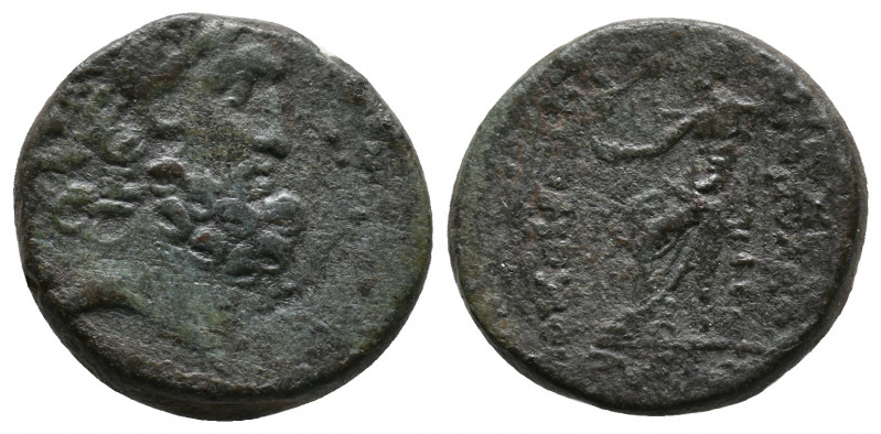 SELEUKID KINGDOM. Antiochos VII Euergetes (Sidetes) (138-129 BC). Ae. Antioch.8,...