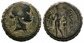 SELEUKID KINGS of SYRIA. Seleukos IV Philopator. 187-175 BC. Serrate Æ 9,58gr
