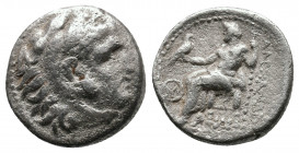 KINGS OF MACEDON. Alexander III 'the Great' (336-323 BC). Drachm. AR 3,75gr