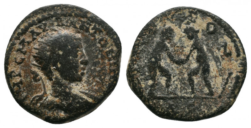 Syria Seleucis and Pieria. Laodicea ad Mare. Elagabalus, 218-222. Assarion (Bron...