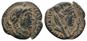 Mesopotamia, Carrhae. Caracalla (198-217) Æ 3,75gr