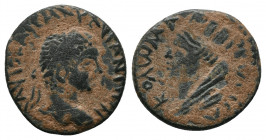 Mesopotamia, Edessa, Elagabal 218-222 AD, Æ 2,86gr