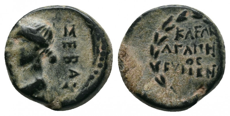 Livia, Eumenea, Phrygia. Struck under Tiberius, after AD 14. Kleon Agapetos, mag...