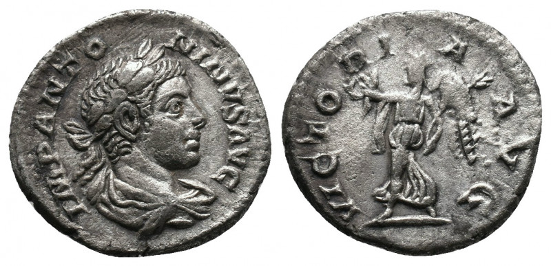 Elagabalus, 218-222. Denarius AR, Rome, 219-220. IMP ANTONINVS AVG Laureate and ...