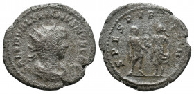 Saloninus, as Caesar AD 255-259. Struck under Gallienus and Valerian I, AD 256-260. Samosata. Antoninianus Billon. SALON VALERIANVS NOB CAES, radiate,...