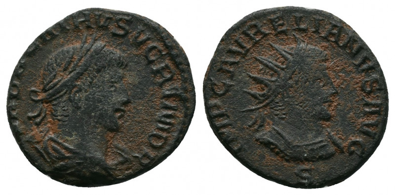 Vabalathus (270-273). Antoninianus. Antioch. Obv: VABALATHVS V CRIM D R, laureat...