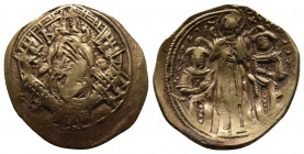 ANDRONICUS II with MICHAEL IX (1295-1320). GOLD Hyperpyron. SB 2396, 4,01gr