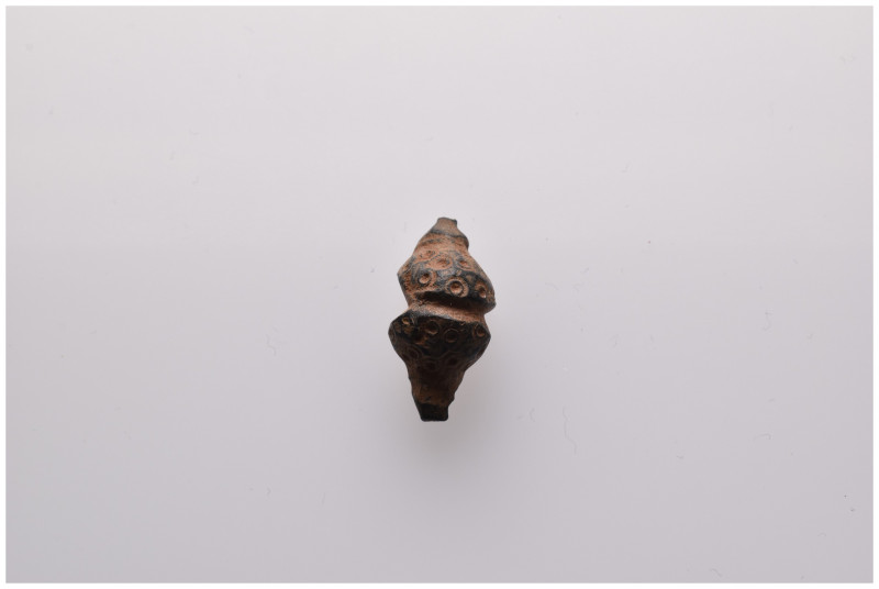 Roman or byzantine amulet AE 4.83 gr, 20 mm