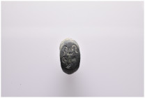 Greek bronze seal ring 6.99 gr, 24 mm