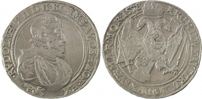 Holy Roman Empire, Rudolph II, 1576-1612. Taler, 1578. Kuttenberg mint, 29.17g (...