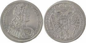 Holy Roman Empire, Karl VI, 1711-1740. Taler, 1729, Hall mint, 29.00g (KM1629; Dav. A1054).

Lustrous example with sharp details, some hairlines on ob...