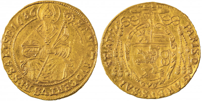 Holy Roman Empire States, Salzburg, Paris Graf von Lodron, 1619-1653. AV Dukat, ...