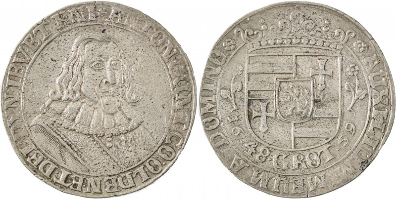 Oldenburg, Anton Gunther, 1603-1667. 2 Mark (48 Grote), 1659, Jeder mint, 23.19g...