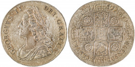 Great Britain, George II, 1727-1760. Halfcrown, 1741, Roses type, 14.87g (KM574.2; S-3693).

Grey golden tone on both sides, nice details and attracti...