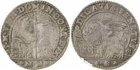 Venice, Domenico II Contarini, 1659-1674. Ducato, No Date (1663) MM, 22.44g (Dav. 4267; Paol. 14).

Uniform silver tone, some minting weakness as usua...