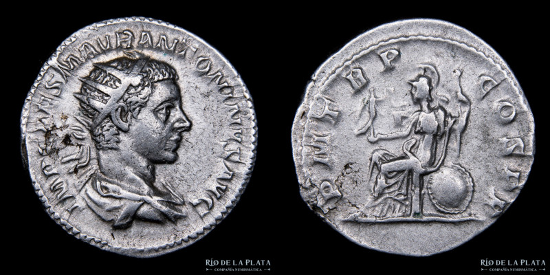 Roma Siglo III, Elagábalo 218-222DC. AR Antoniniano. Ceca de Roma (218 DC) 22.1m...