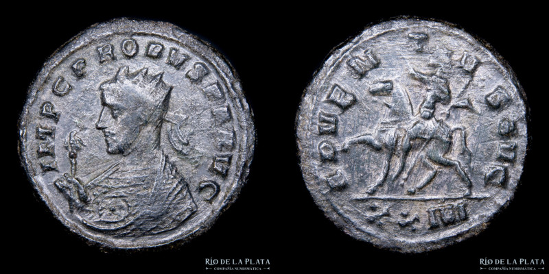 Roma Siglo III, Probo 276-282DC. Ve, Antoniniano. Ceca de Siscia (277DC) 22.0mm;...