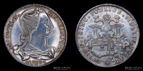 La Plata. Carlos IV. 1789. Medalla de Proclama