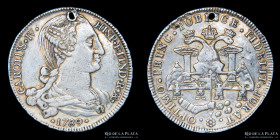 La Plata. Carlos IV. 1789. Medalla de Proclama