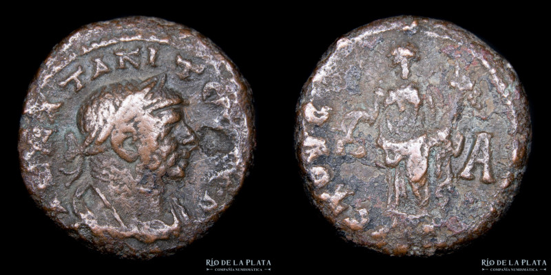 Roma Provincial, Alejandría (Egipto) Tácito 275-276DC. Tetradracma de potín (año...