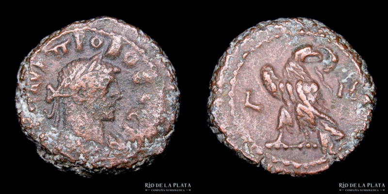 Roma Provincial, Alejandría (Egipto) Probo 276-282DC. Tetradracma de potín (año ...