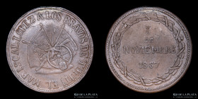 Guerra Triple Alianza. Paraguay. Premio Militar 1867. Tuyuti