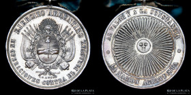 Guerra Triple Alianza. Argentina. Premio Militar 1870. Firmada