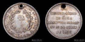 Peru. 1862. Jura de Independencia. Lima