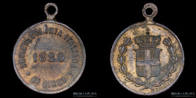 Argentina. 1880. Societa Colonia Italiana. Zuccotti