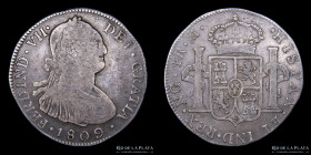 Guatemala. Fernando VII. 4 Reales 1809 M. KM63