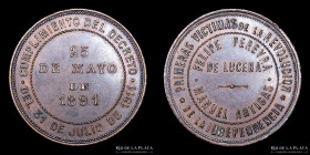 Argentina. 1891. Primeras Victimas de la Revolucion
