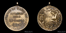 Argentina. 1909. Romerias Españolas. Estacion Vela. Mriia Ignacia