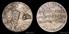 Argentina. 1903. La Ciudad de Bs As a delegacion chilena