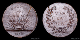 Argentina. 1910. Centenario. Museo Historico Nacional. Madera