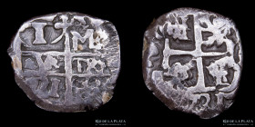 Potosi. Felipe V. 1 Real 1731 M. Macuquina. CJ 45.8